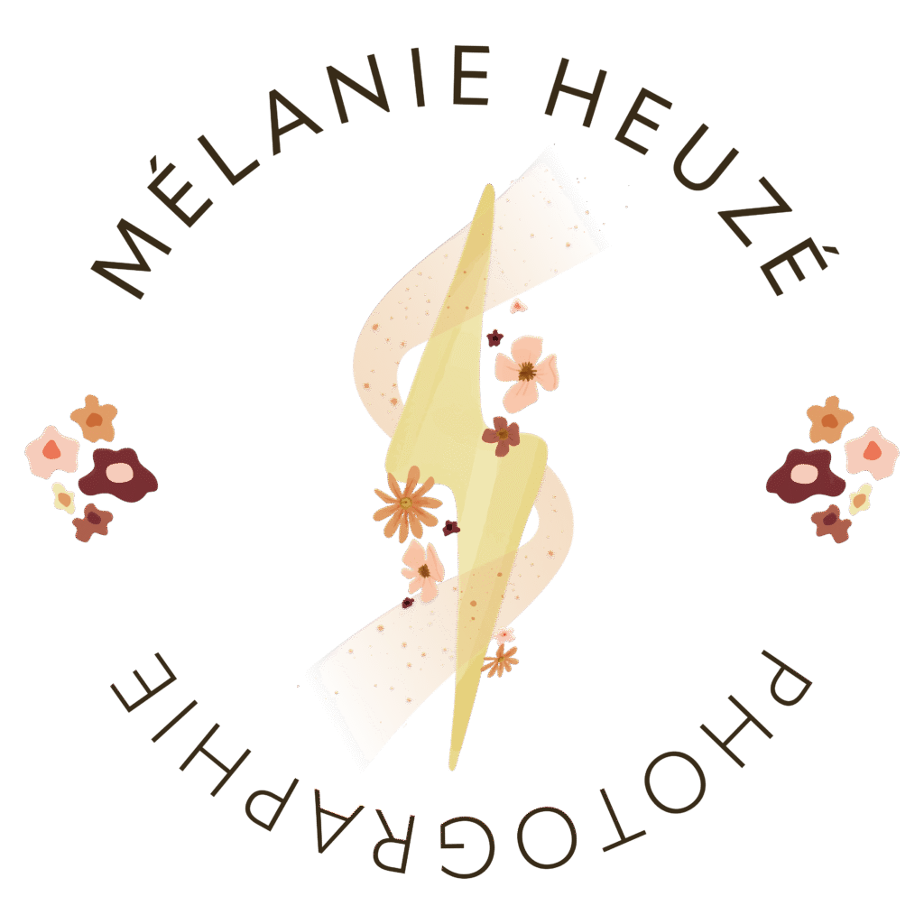 Mélanie Heuzé Photographie logo Ille-et-vilaine Rennes Nantes Redon Bain-de-Bretagne