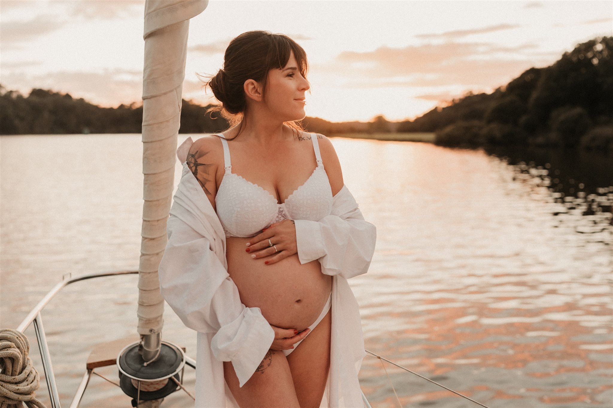 Mélanie Heuzé Photographie grossesse Ille-et-vilaine Morbihan Rennes Vannes Nantes Redon Bain-de-Bretagne